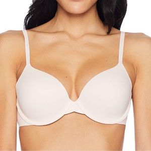 2 for $25 Calvin Klein Comfort Tshirt Bra Pink 36B